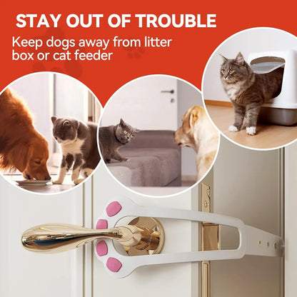 Cat Door Holder Latch