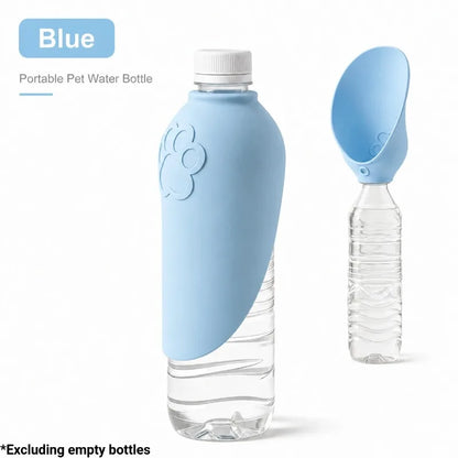 PawSip Portable Pet Water Bottle & Foldable Drinking Bowl