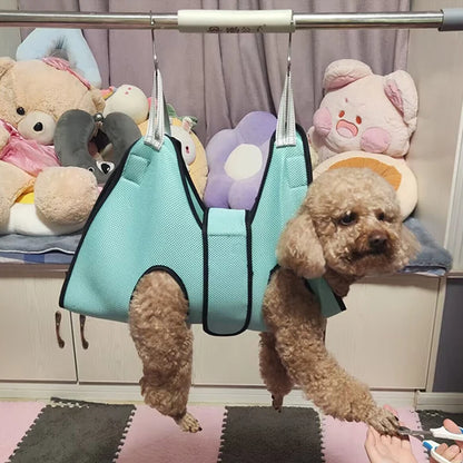 GroomEase - Pet Grooming Hammock for Cats & Small Dogs