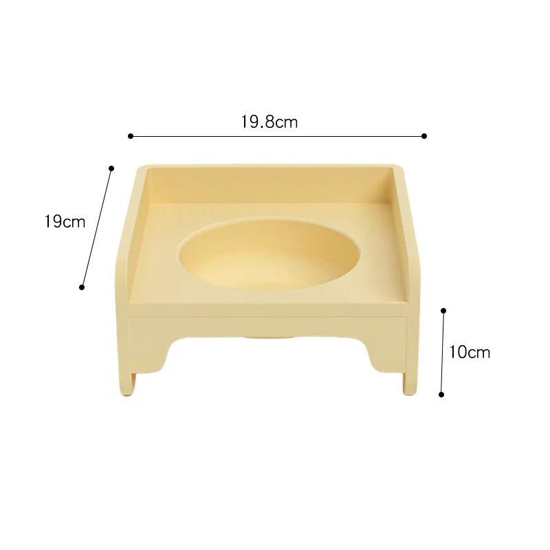 WhiskerEase Leak-Proof Cat Bowl