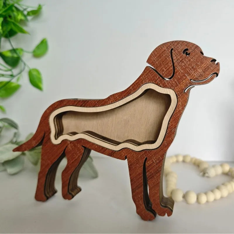 Wooden Pet Keepsake & Fur Memory Box