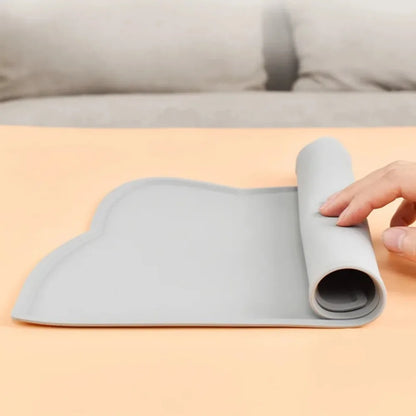 Food Grade Silicone Pet Feeding Mat - Waterproof & Anti-Slip