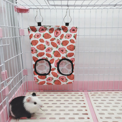 Hanging Hay Bag with Hooks – Ideal Feeder for Small Pets