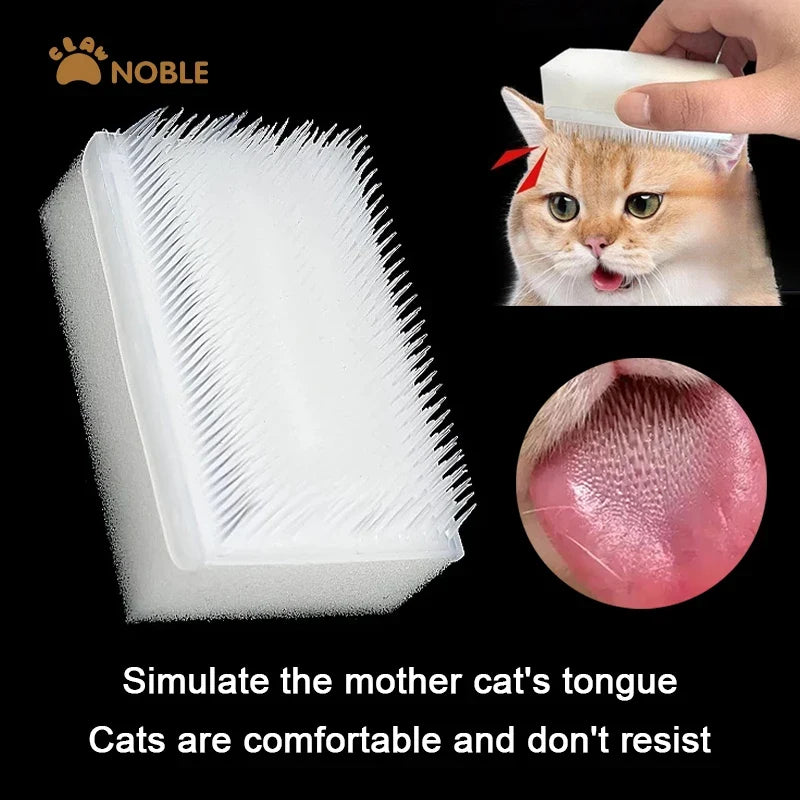 Soft Cat & Dog Massage Brush – Simulated Cat Tongue Grooming Brush