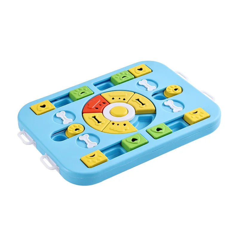 4-in-1 Interactive Dog & Cat Puzzle Toy – Slow Feeder