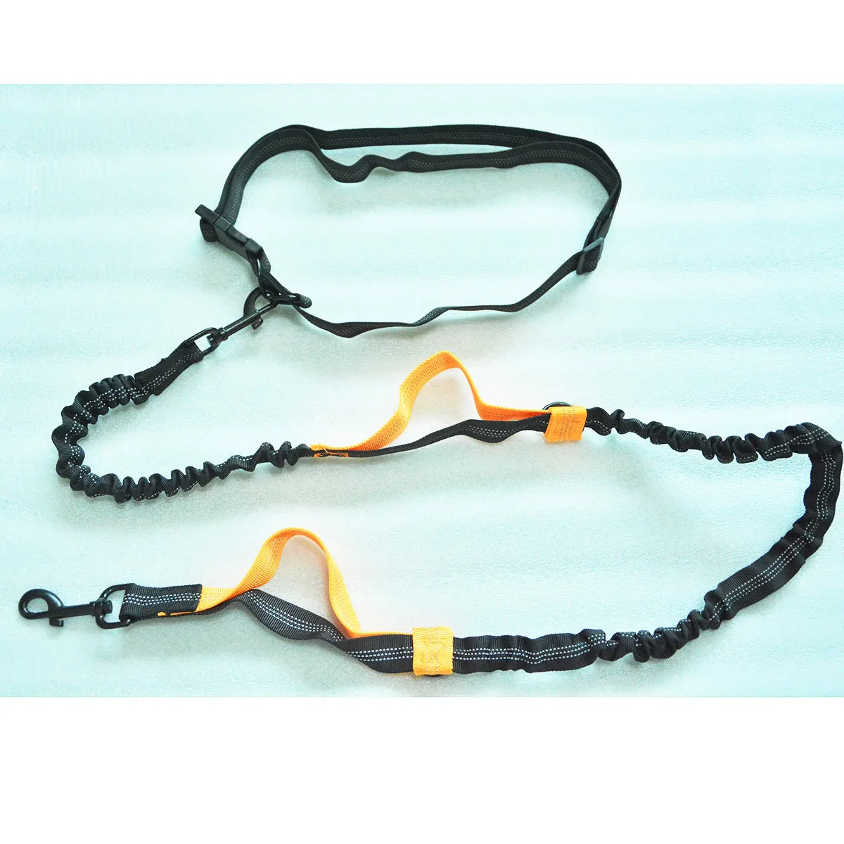 Reflective Dual-Elastic Hands-Free Dog Leash