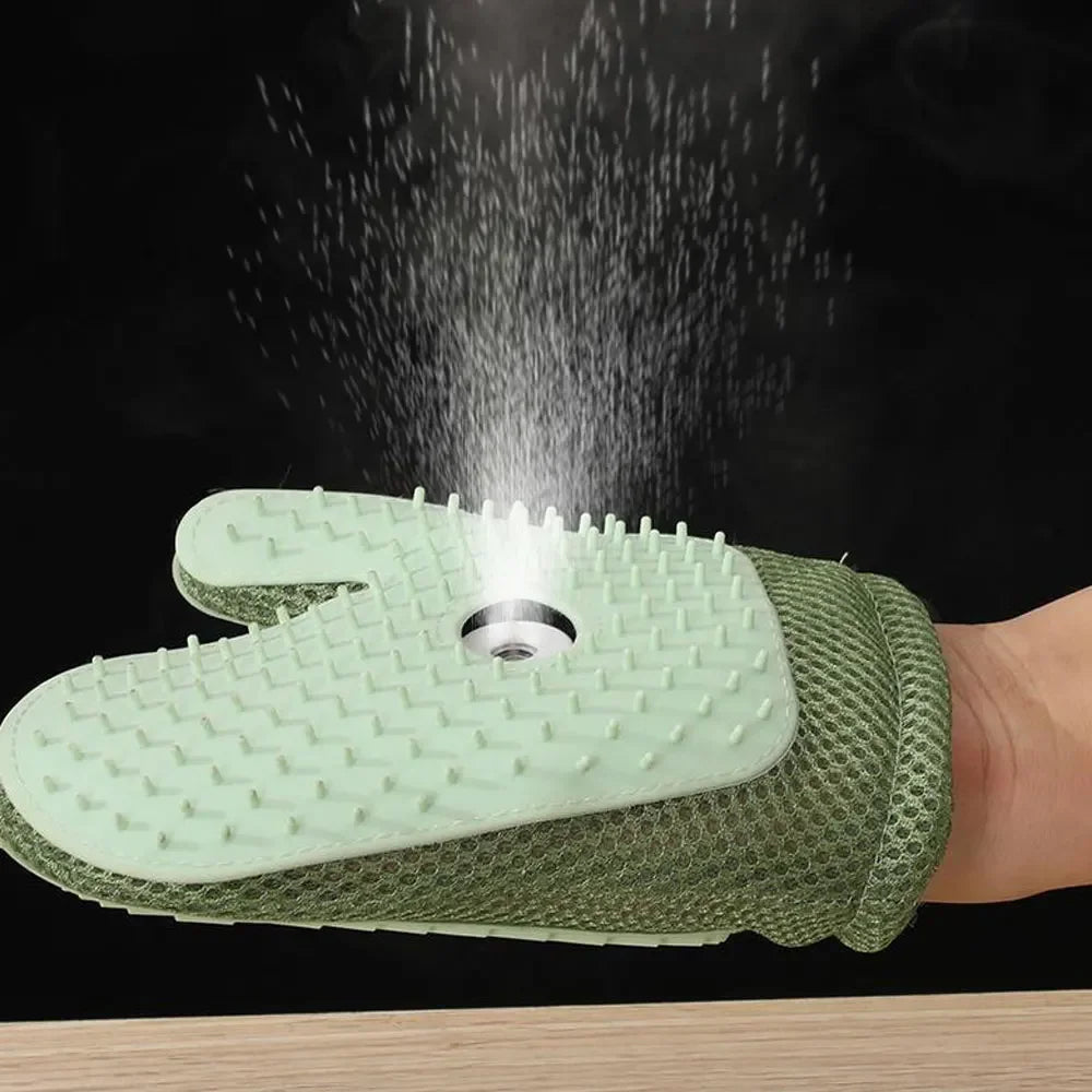 MistGroom Pet Spray Glove Brush for Cats & Dogs