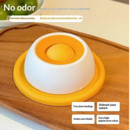 Cat Slow Feeder Bowl