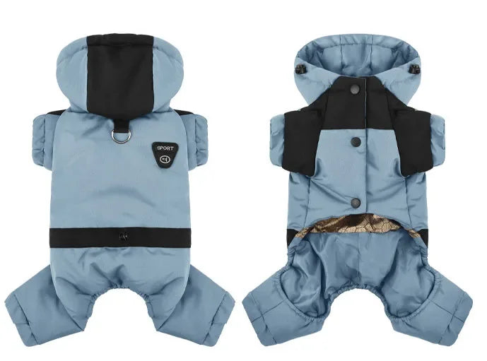SnowCoat – Hooded Winter Dog Jacket 🧥❄️