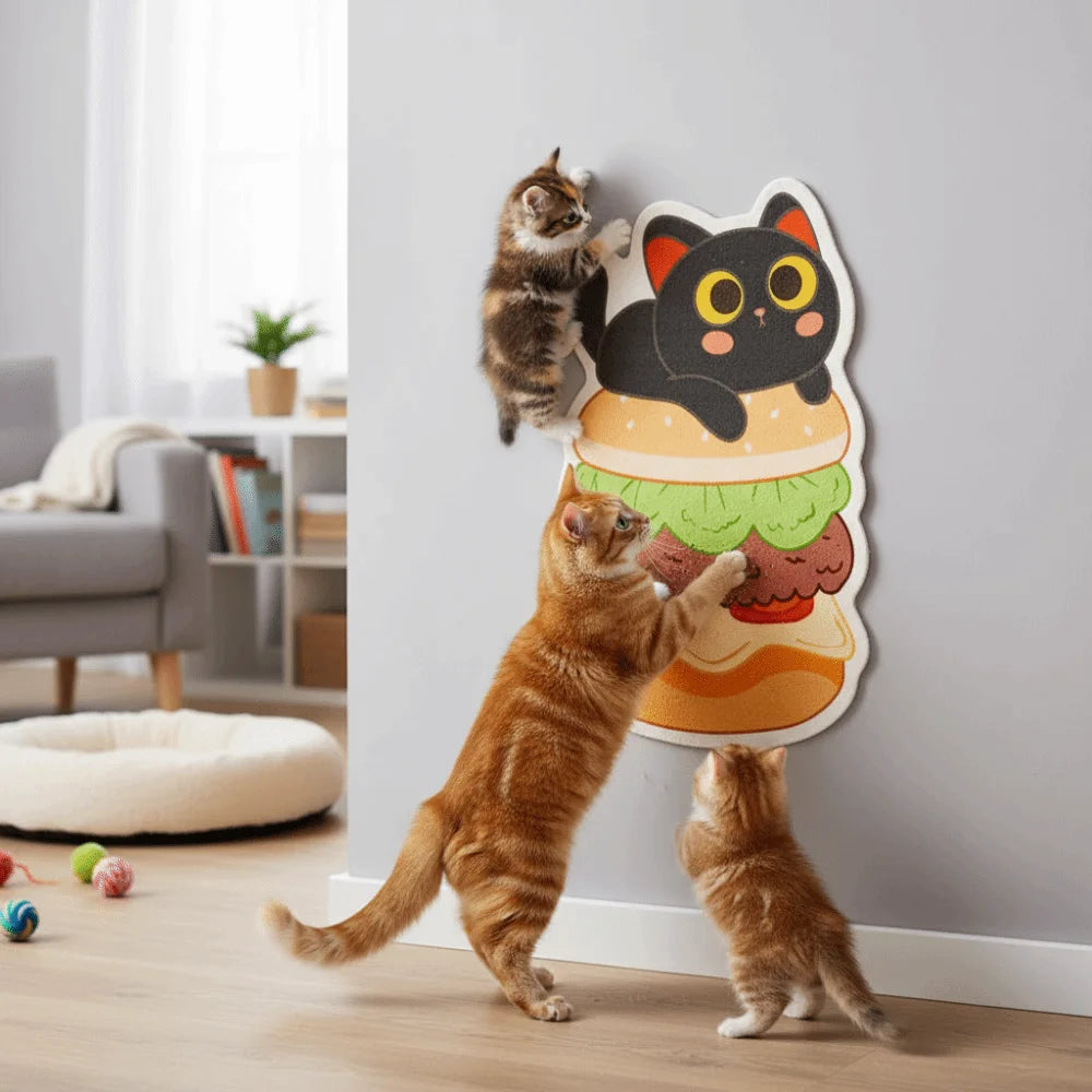 ScratchWall - Self-Adhesive Vertical Cat Scratching Mat