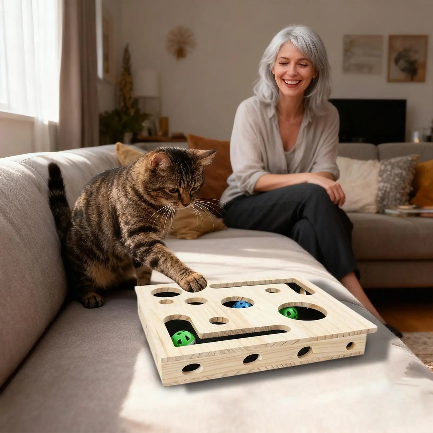 ScratchNest Cat Nail File Box