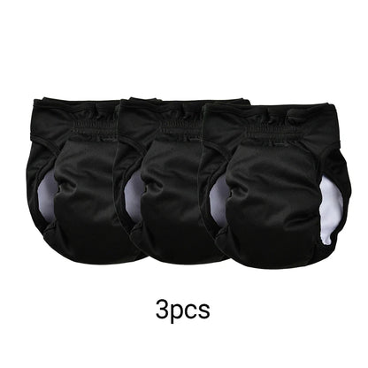 SnugFit Washable Cat Nappies - 3 Pack