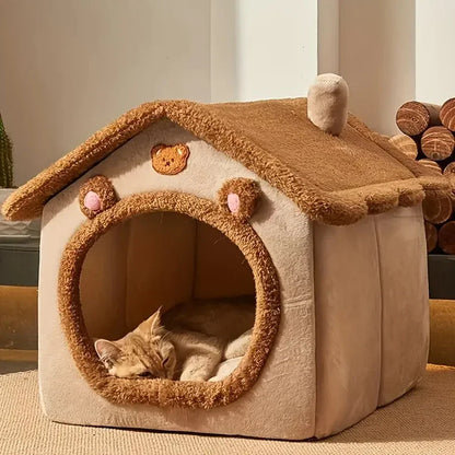 Foldable Cozy Cat House