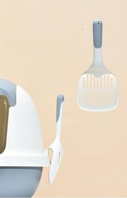 Cat Litter Scoop - Durable Plastic Poop Shovel for Cats