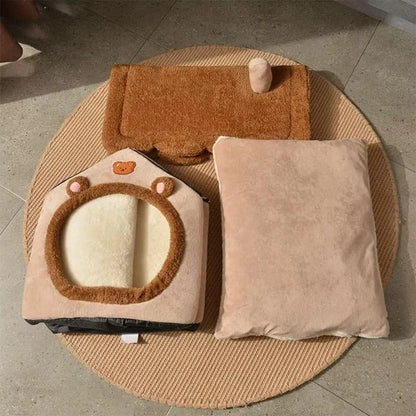 Foldable Cozy Cat House