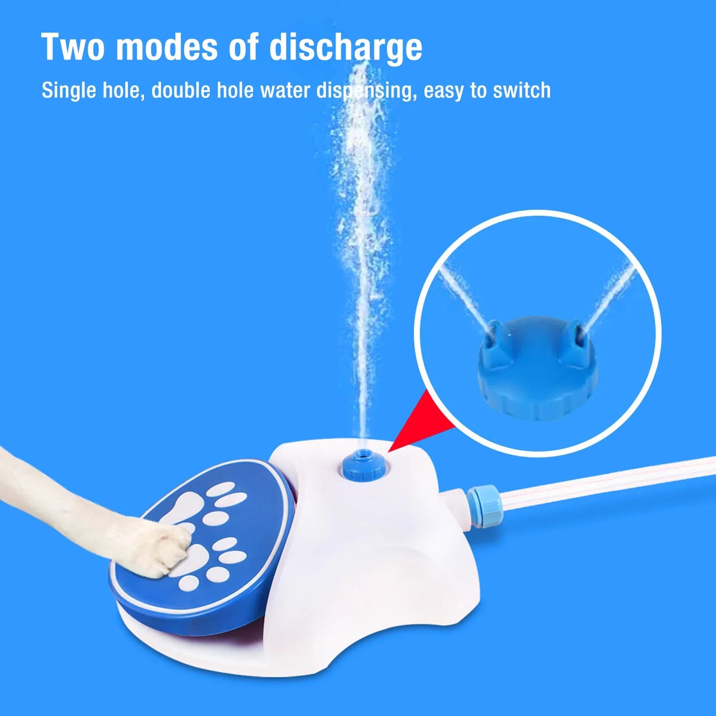 PawFlow Outdoor Dog Water Fountain