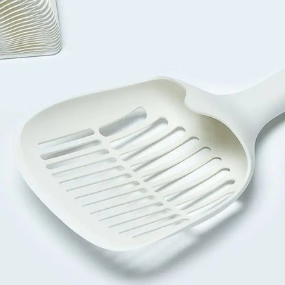 Cat Litter Scoop - Durable Plastic Poop Shovel for Cats