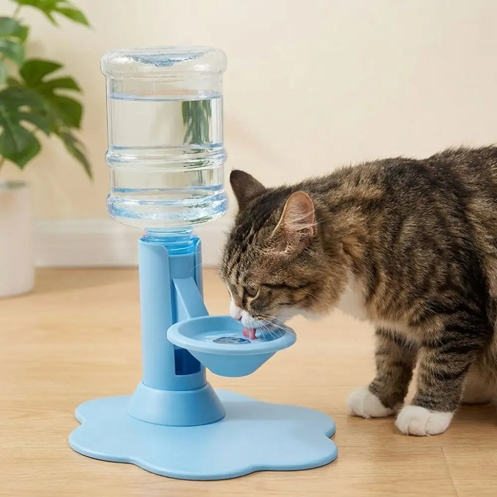 AquaPaws - Adjustable Gravity-Fed Pet Water Dispenser