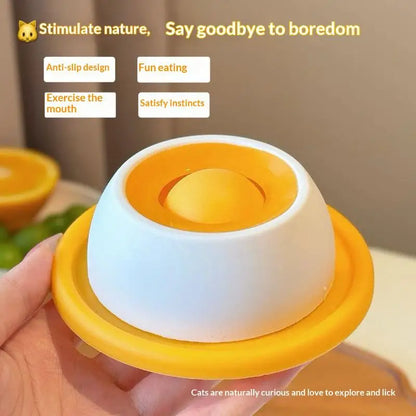 Cat Slow Feeder Bowl