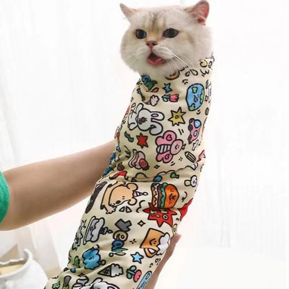 Cat Grooming Wrap – Anti-Bite & Anti-Scratch Cat Restraint Bag