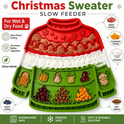 Festive Pet Lick & Treat Mat