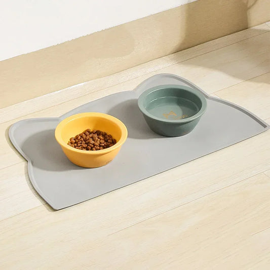 Food Grade Silicone Pet Feeding Mat - Waterproof & Anti-Slip