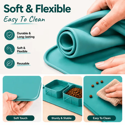 PawTrail Travel Feeding Set