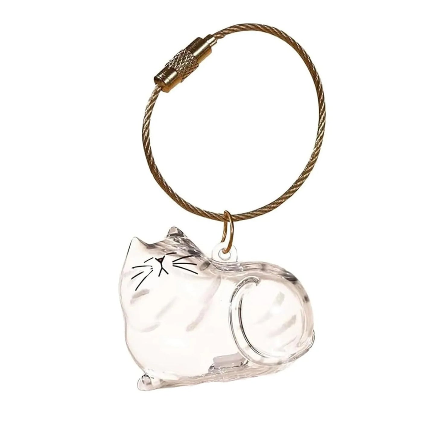 PurrCapsule Cat Hair Keepsake Keychain