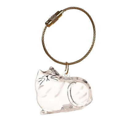 PurrCapsule Cat Hair Keepsake Keychain