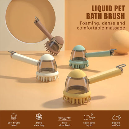 CleanPaws - 2-in-1 Pet Bath & Massage Brush