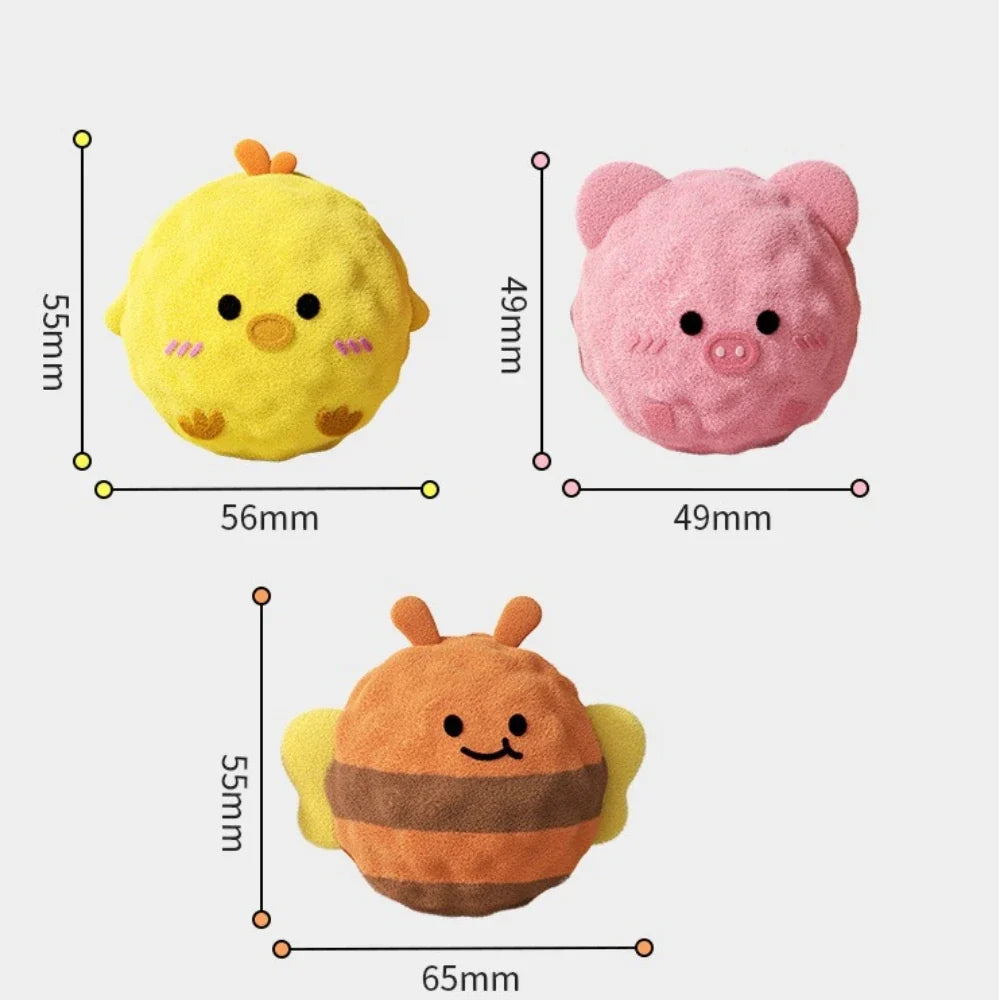 Bouncy Squeaky Chick Ball