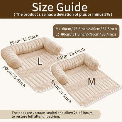 CouchGuard Plush Pet Sofa Bed