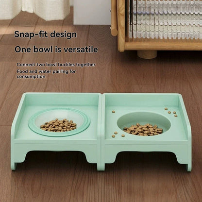 WhiskerEase Leak-Proof Cat Bowl