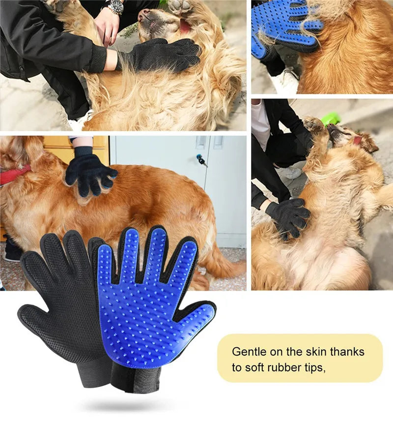 Pet Bath Brush Glove
