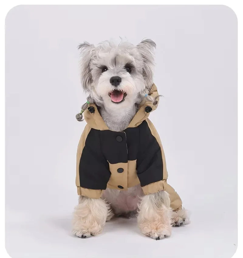 SnowCoat – Hooded Winter Dog Jacket 🧥❄️