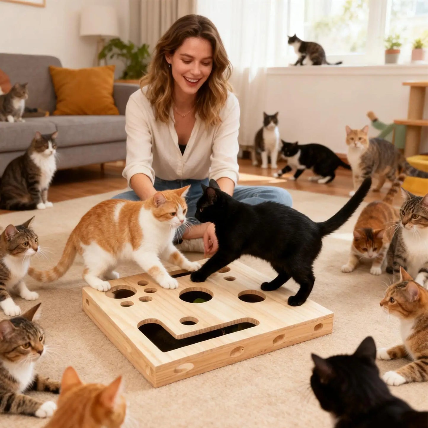 ScratchNest Cat Nail File Box