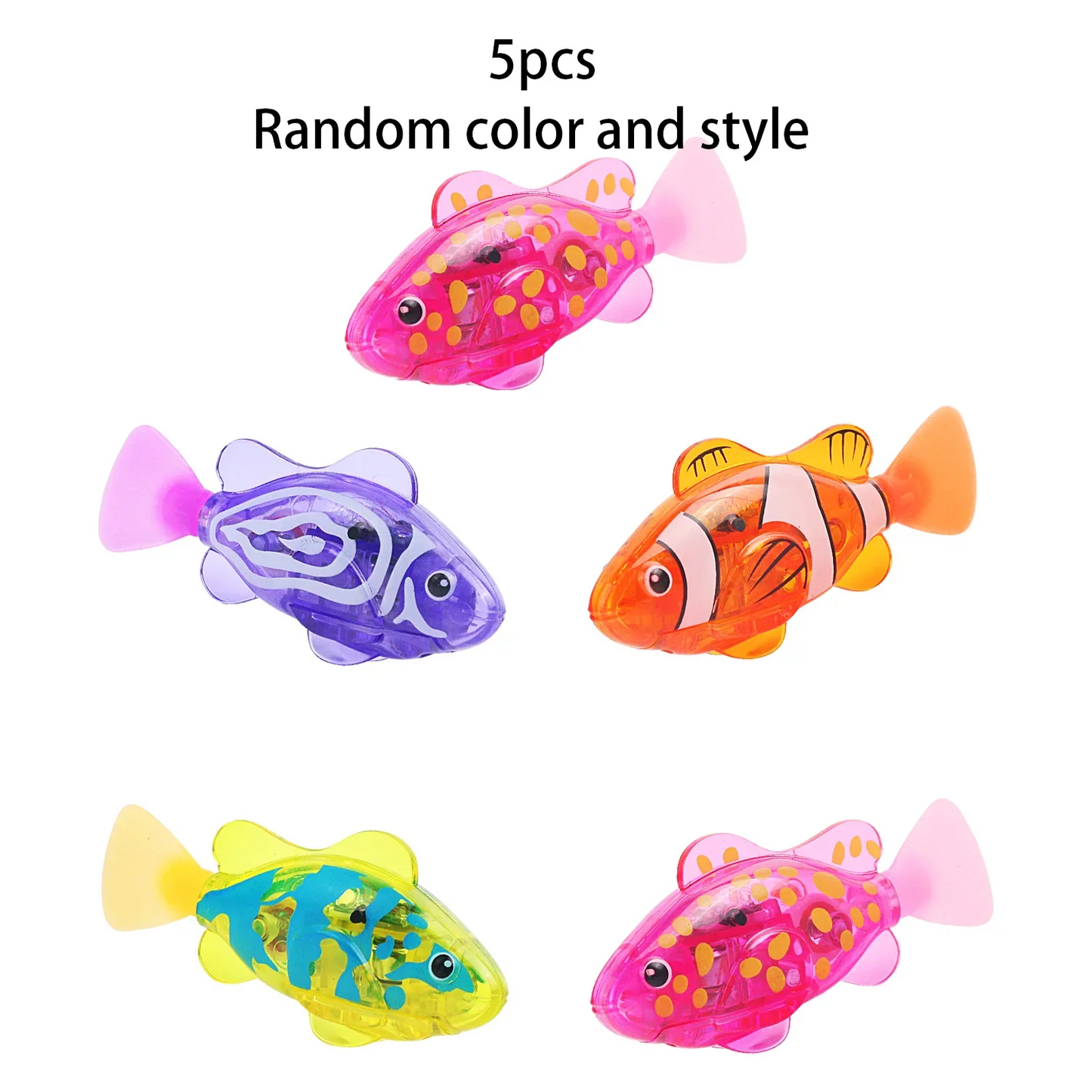 Electronic Swimming Fish Toy for Pets