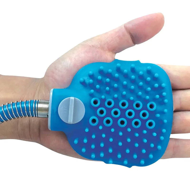 SudsBrush – Pet Shower Brush with Long Hose 🚿🐕