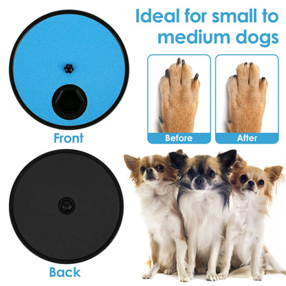 Rotating Pet Nail Scratcher & Treat Board for Dogs & Cats