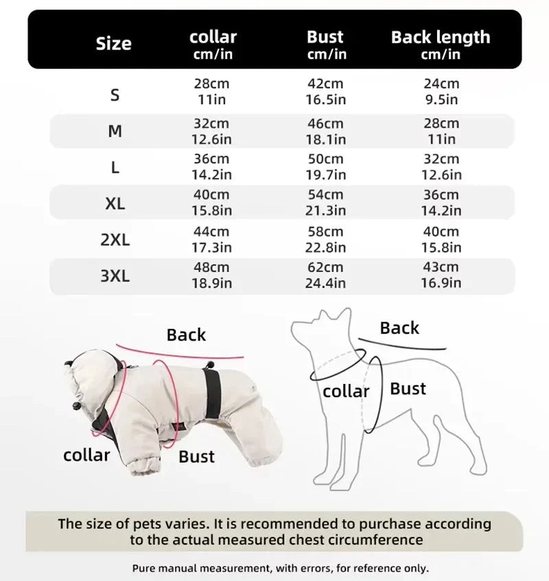 SnowCoat – Hooded Winter Dog Jacket 🧥❄️