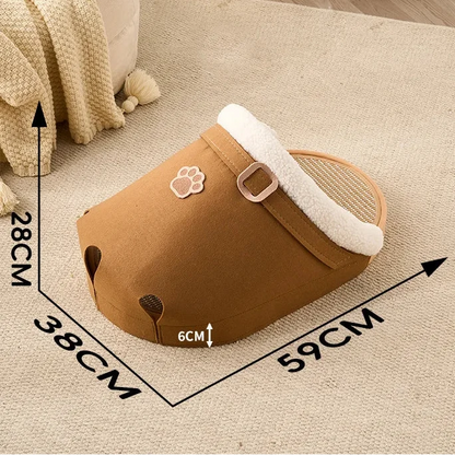 Shoe-Shaped Cat Scratcher & Lounger 👟🐱