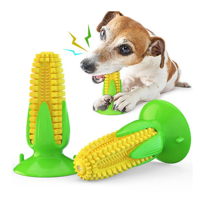 CornGrip – Suction Cup Dental Chew Toy 🌽🦷